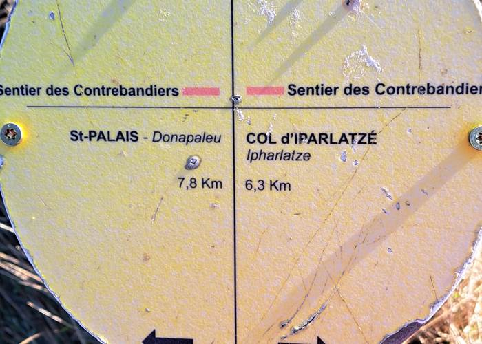 SENTIER CONTREBANDIERS SAINT PALAIS