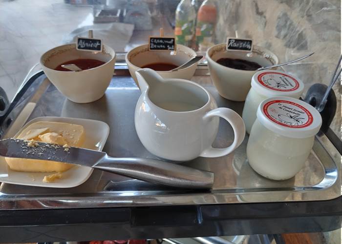 Des petits déjeuners locaux et fait maison