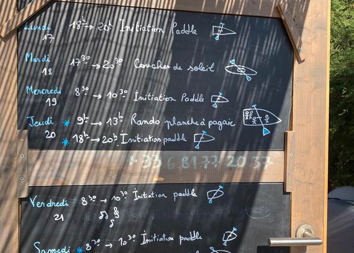 programme kayak paddle Abbartello en Corse semaine fête de la musique