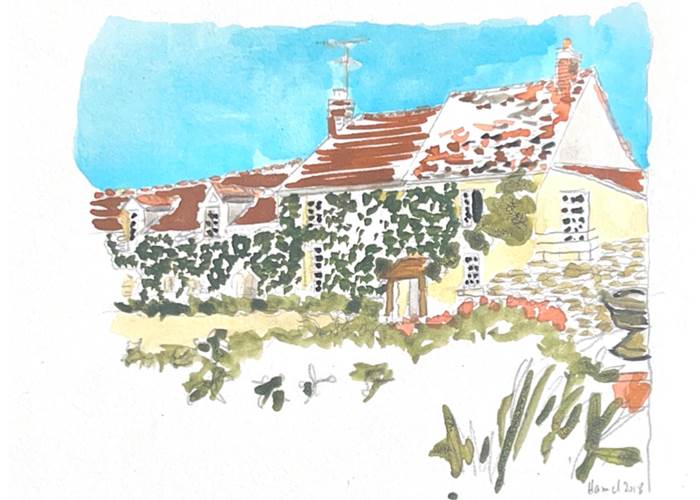 Aquarelle Maison d'hôtes - C.Hamel