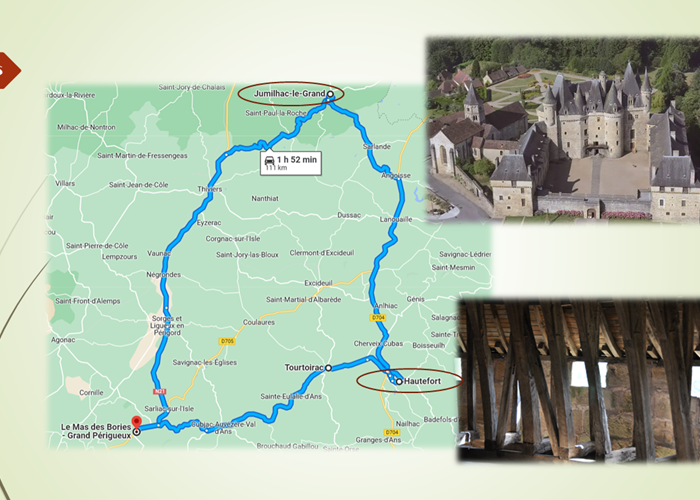 Château de Hautefort et Jumilhac le Grand