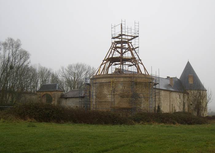 chateau charbogne hiver 2009