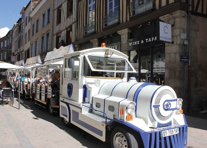 petit train de limoges, rue charles michel