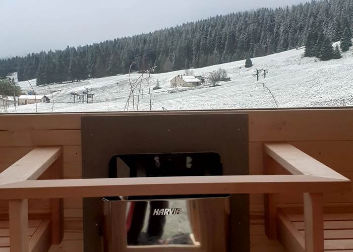 Gîte Tré le grenier - charmant gîte - Gîte le Haut - pour 2 personnes - sauna