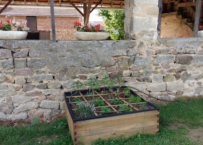 Mise en place du carré potager-page