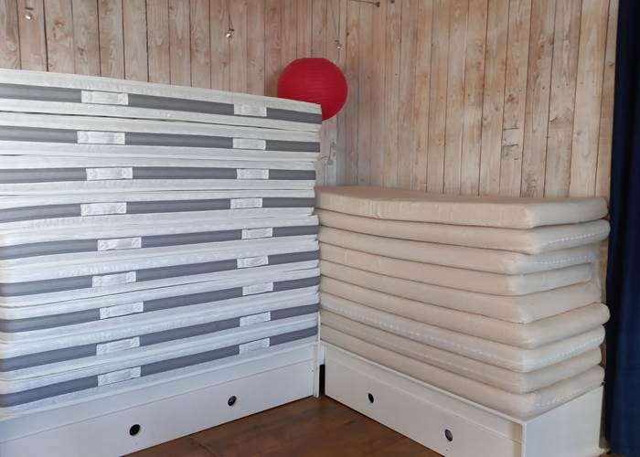 Des nouveaux matelas pour Casastelle