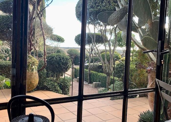 Le salon de thé "Les buis de Lussan"