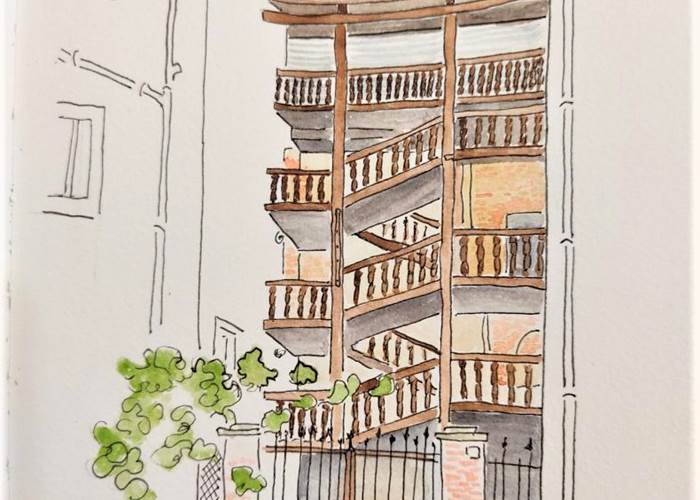Notre escalier Place Saint Priest Pascal