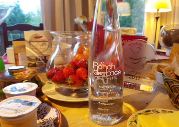 eau d'ici Nordacq Fresh eco-responsable au brunch/petit déjeuner gourmand du Ranc des Lacs