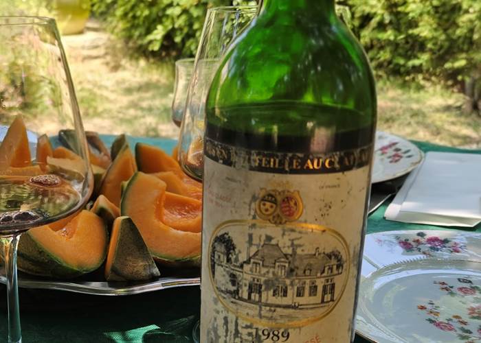 Dégustation de vins et produits locaux