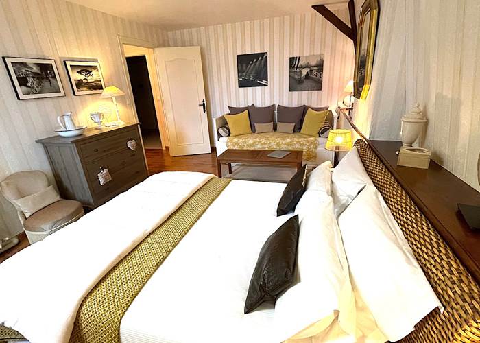 une chambre d'hôtes