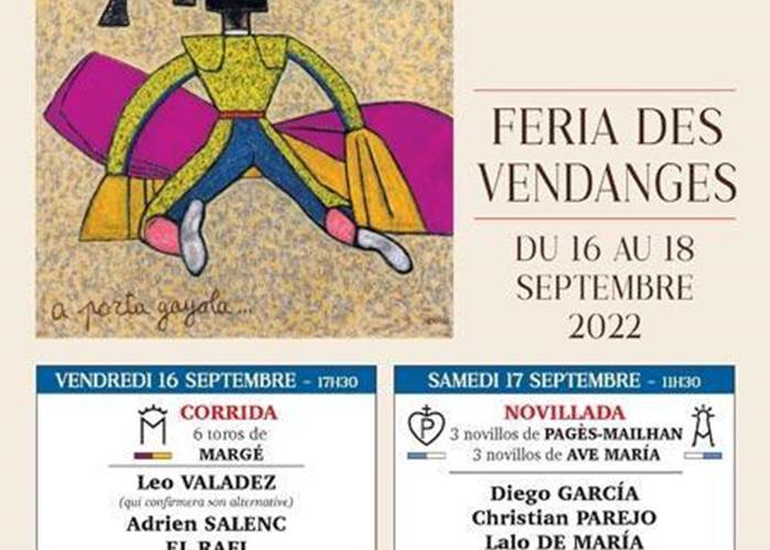 Feria des Vendanges Nîmes Mas des Sages