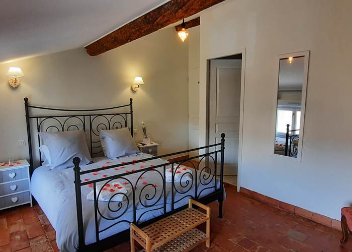 Chambre nuit de noces Le Coq du Nord-Mailhac