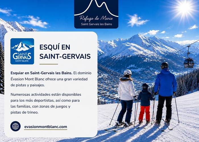 Esqui en St Gervais