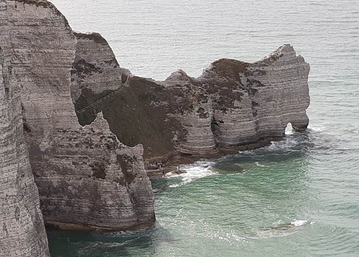Porte d'amont à marée haute