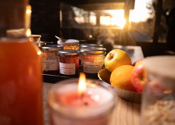Confitures maison pour le petit déjeuner
