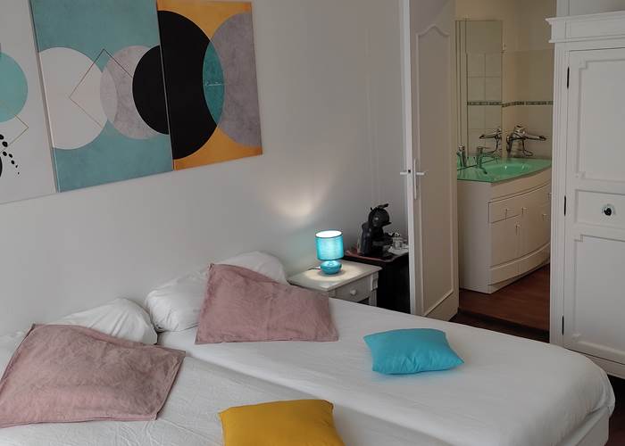 Maison d'hôtes l'Amphitryon - Nouvelle décoration de la chambre Aspe