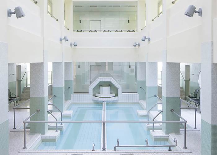 Les installations des Thermes