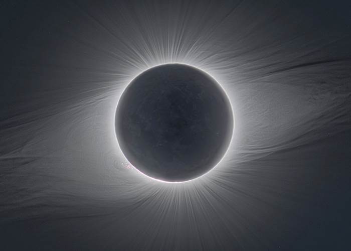 totale zonsverduistering