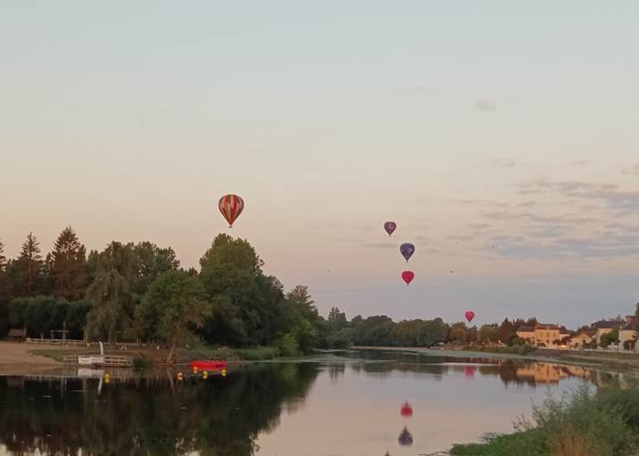 Montgolfières sur le Cher