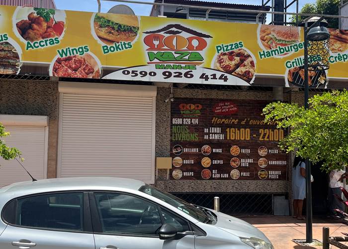 Le snack Kaza manjé