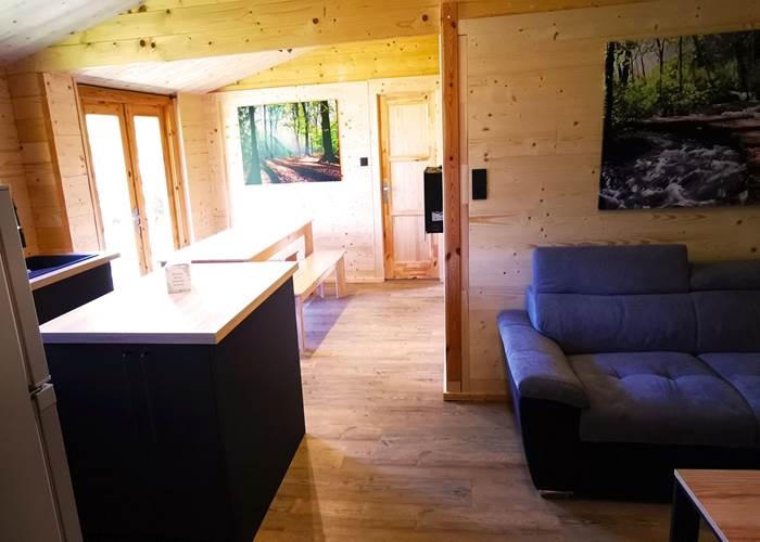 Chalet Komodo - Pièce de vie-news