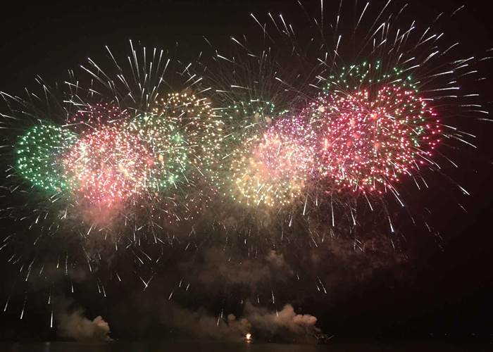 Feux d'artifice Pornic