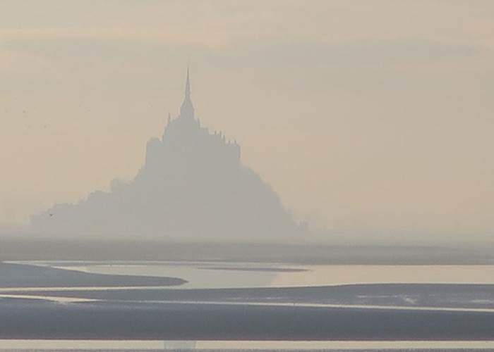 découvir la baie du mont saint michel par les airs