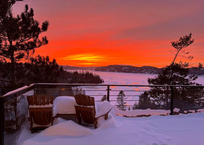 Magnifique coucher de soleil