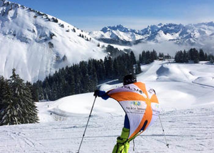 Praz de Lys Sommand Wingjump