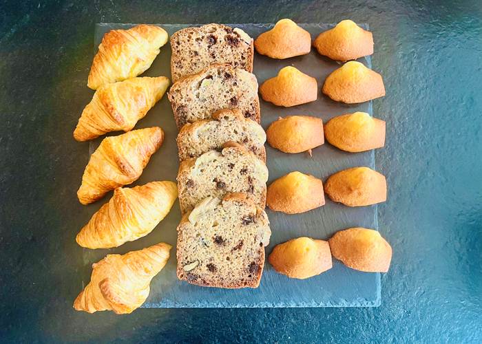 Viennoiseries et gâteaux "maison"