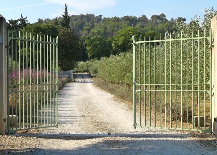 entrée du mas