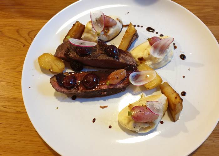 table d'hôtes gastronomique