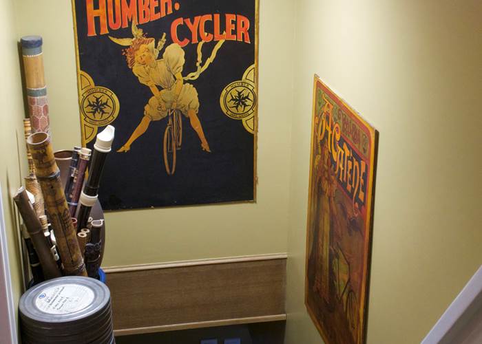 escalier vue du haut Studio