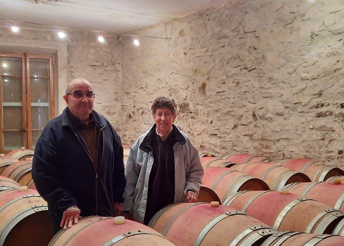 Pierre et Eliane du Domaine Pierre Fil