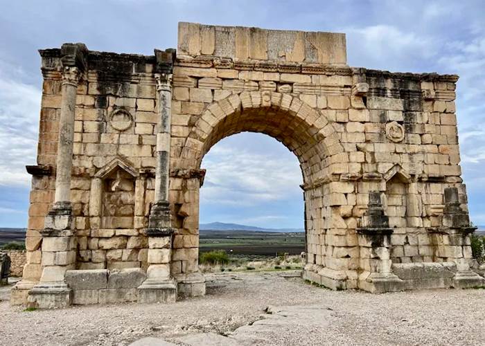 VOLUBILIS : Arc de triomphe