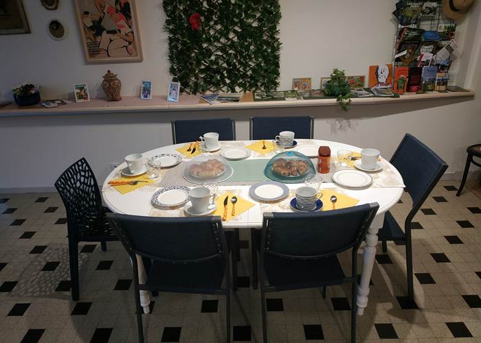 La maison d'Eole  Petit-déjeuner