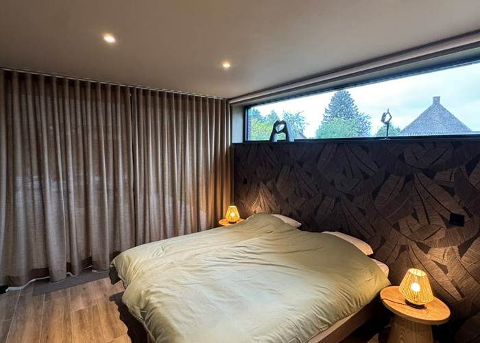 la chambre du bas Vue sur le jardin