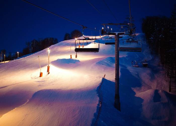 Ski nocturne, La Bresse Hohneck-page