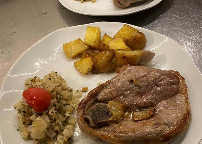 Agneau du Quercy et ses légumes de saison