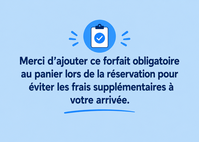 Forfait ménage 