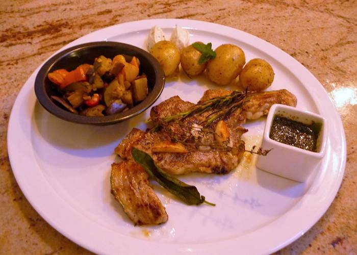 Chateau Olmet dinner