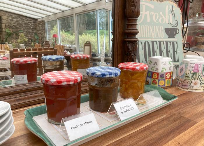 confitures maison du petit déjeuner