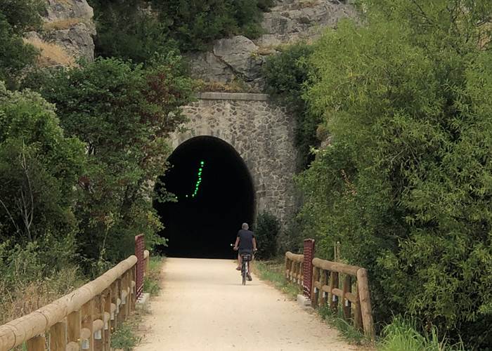 Les Mazets du Rouret - balade à vélo direction Anduze