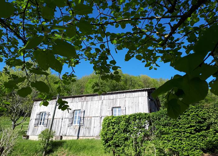 Façade de Casastelle face à la vallée de Turenne