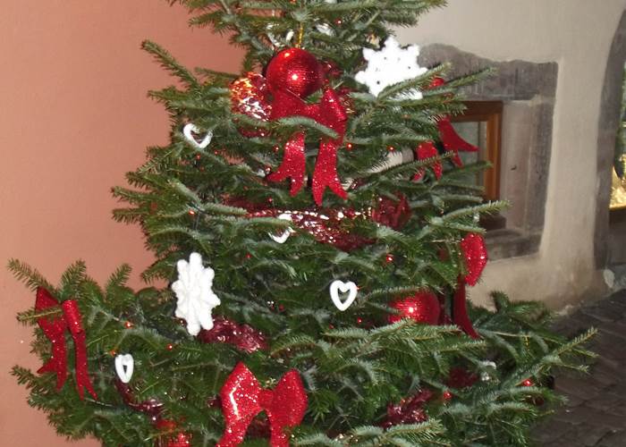 Sapin traditionnel de Noël
