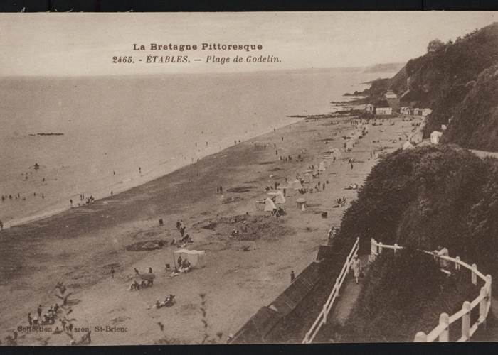 La Korrigane_Binic-Etables sur mer_Chambre d'hote_Hotel_Carte postale ancienne