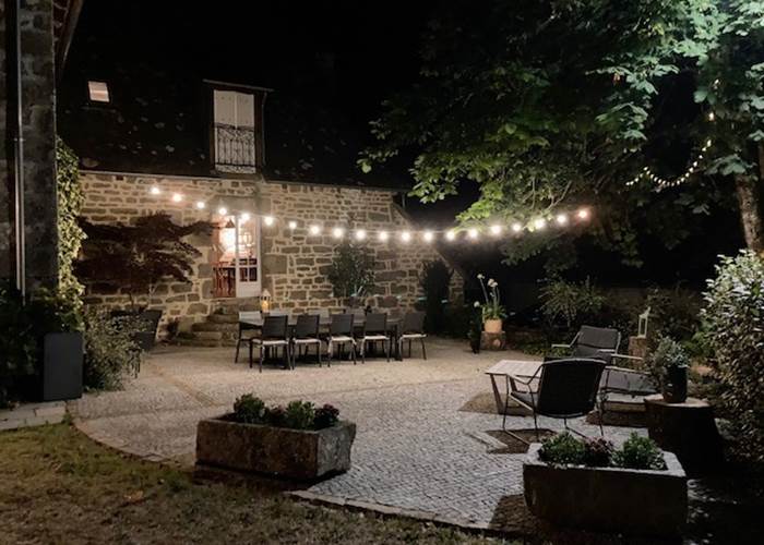 Domaine du Vidal - La terrase by night