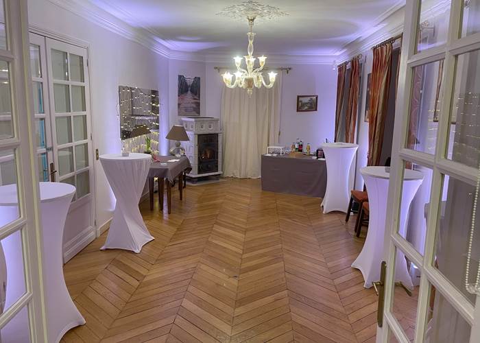 Salle Séquoia en mode Cocktail dinatoire
