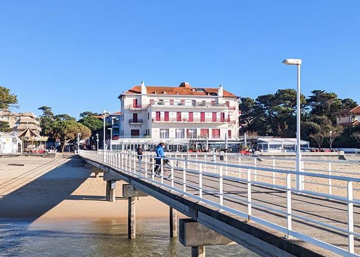 Arcachon la jetée